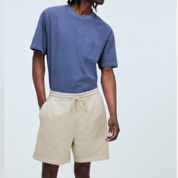 Madewell The McCarren Midweight Everywear Short – Size Medium – Bleached Canvas - Picture 3 of 6